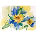 thumbnail image 3 of Betsy Drake Interiors Betsy's SunFlowers Place Mat Set of 4, 3 of 3