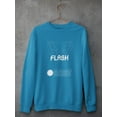 thumbnail image 3 of Abstract Flash Of Lightning Sweatshirt Men -Image by Shutterstock, Male 5X-Large, 3 of 4