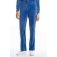 thumbnail image 1 of Juicy Couture Plus Size Velour Track Pants Ming Blue ( 2X ), 1 of 2