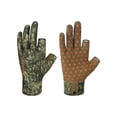 thumbnail image 2 of BASSDASH Unisex Fingerless Camo Hunting Gloves for Men's Women's Early Season Warm Weather UPF 50+ Lightweight Fishing Photography HG04, 2 of 7