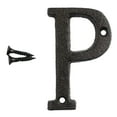 thumbnail image 1 of Garden and Home Decor Wrought Iron Decorations Creative DIY House Number Casts Iron Metal Letters, 1 of 3