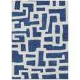 thumbnail image 2 of Addison Rugs Chantille Indoor/Outdoor Transitional Lines Navy Washable Rectangle Rug, 2'6" x 3'10", 2 of 6