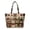 Christmas Cats Patchwork, variant on Pzuqiu Christmas Santa Cats Quilted Tote Bag, Plush Padded Lightweight Large Capacity Shoulder Handbag with Top Zip Closure, for Holiday Gifts Shopping, Festive Carryall for Xmas Party