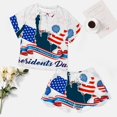 thumbnail image 4 of 4th of July Print Women'S Pajamas Set Summer Sleepwear Sets 2 Piece Lounge Set, 4 of 7