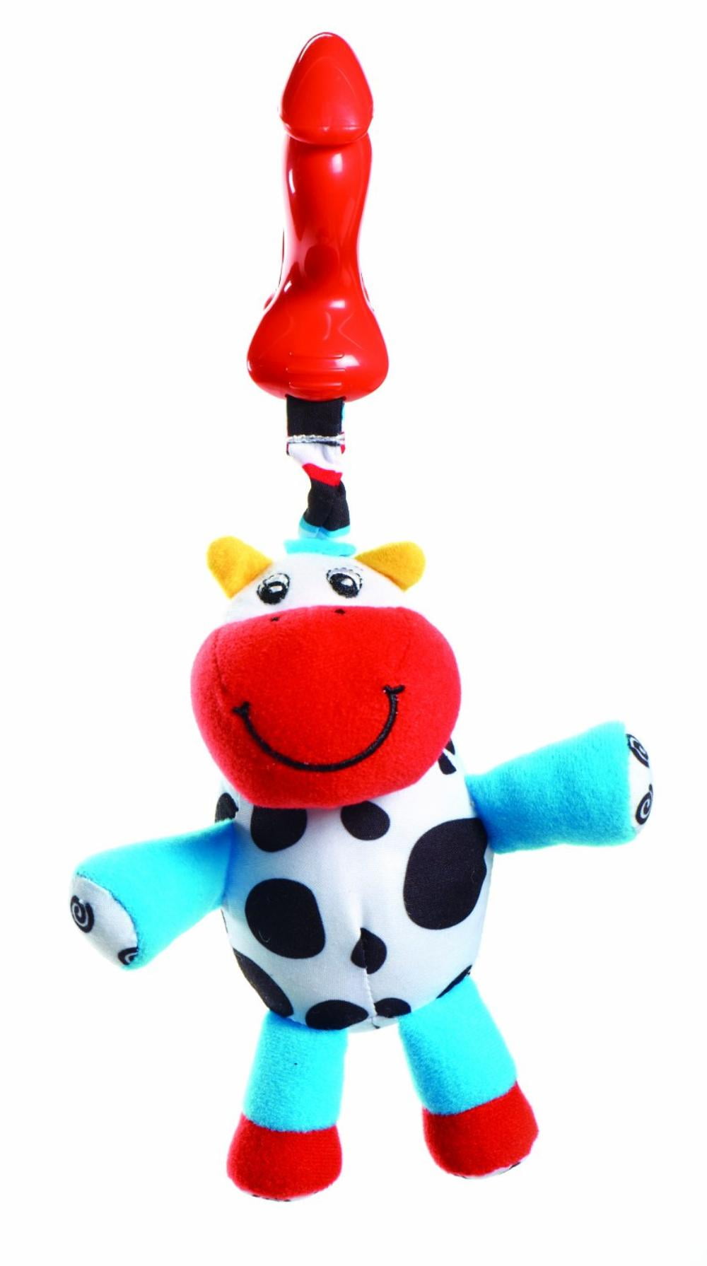 Smarts Clip on Toy, Chloe Cow, Adorable, easy-to-hang cow clip-on toy ...