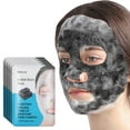 thumbnail image 4 of 5 uds mascarilla de burbujas hidratante de carbón limpieza eliminación de espinillas mascarilla Facial negra, 4 of 8