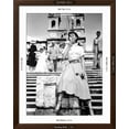 thumbnail image 5 of Art.com Roman Holiday, Audrey Hepburn, Gregory Peck, 1953 Photo, Brown Frame Wall Art, 32" x 40", 5 of 5