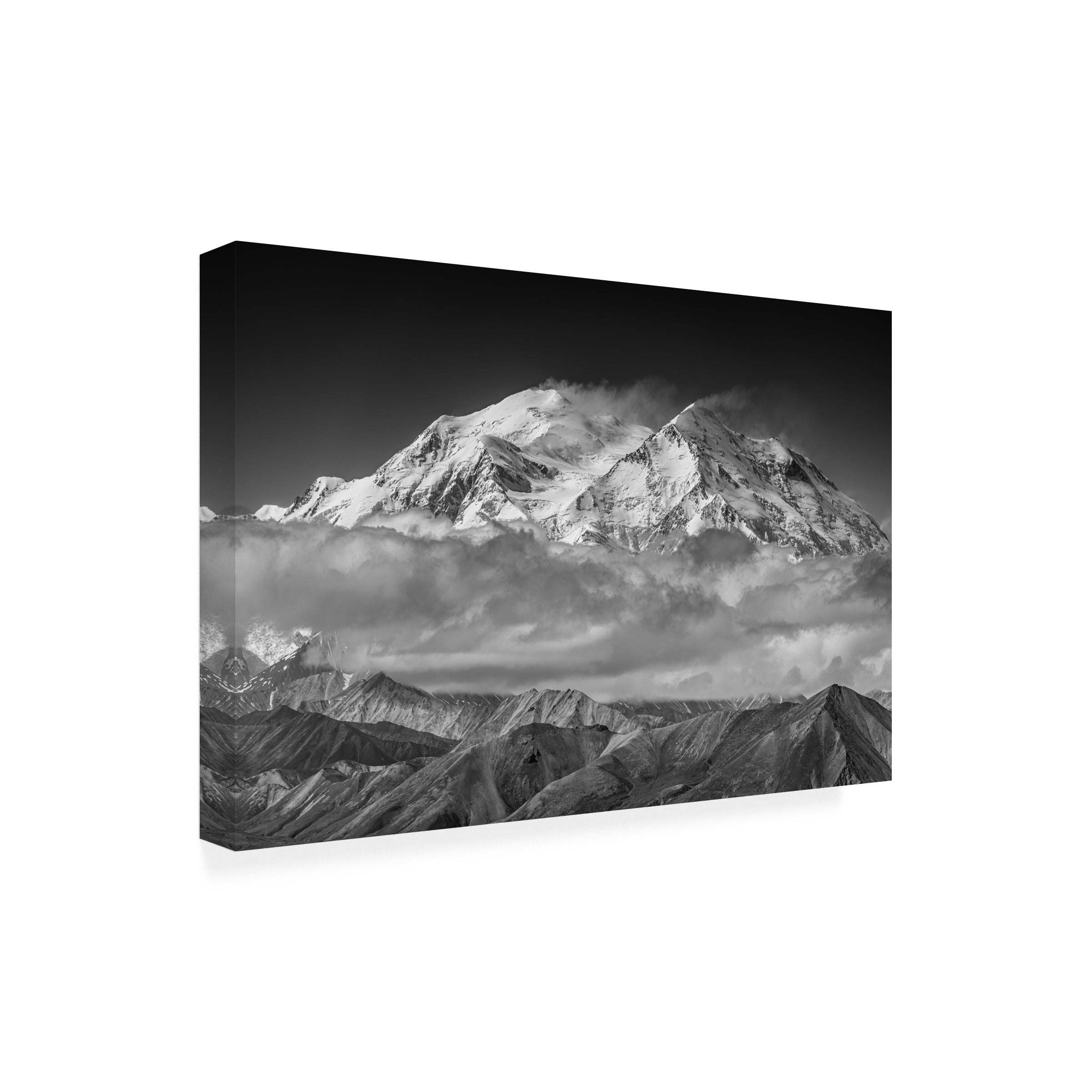Jeffrey C Sink 'Denali From The Opposing Ridge Line' Canvas Art