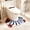 A, variant on U Shape Diatomite Bathroom Rug Set Fast Absorbing Non Slip Toilet Mat Washable Cute Animal Design for Bath Floor,A
