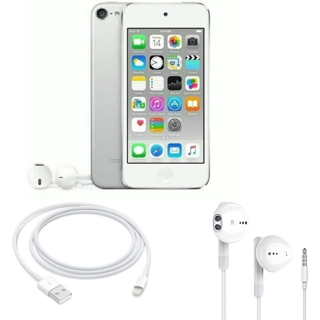 Apple iPod Touch 6th Generation 16GB Silver Excellent Condition Certified Pre-Owned