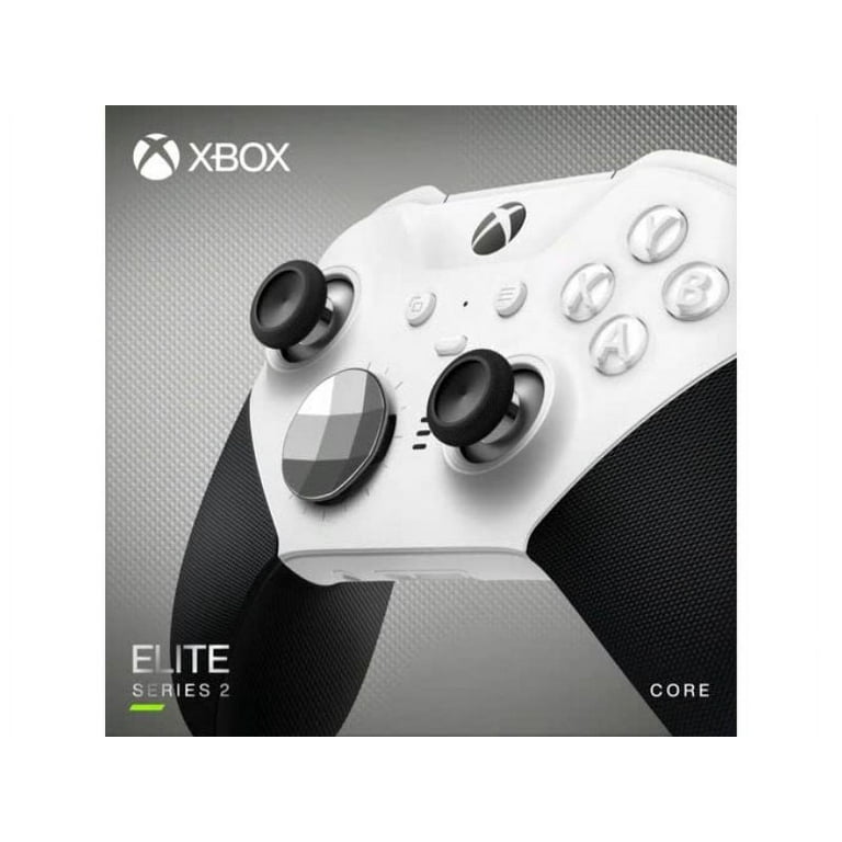 Restored Microsoft 4IK00001 Xbox Elite Series 2 Core Wireless Controller,  White (Refurbished) 
