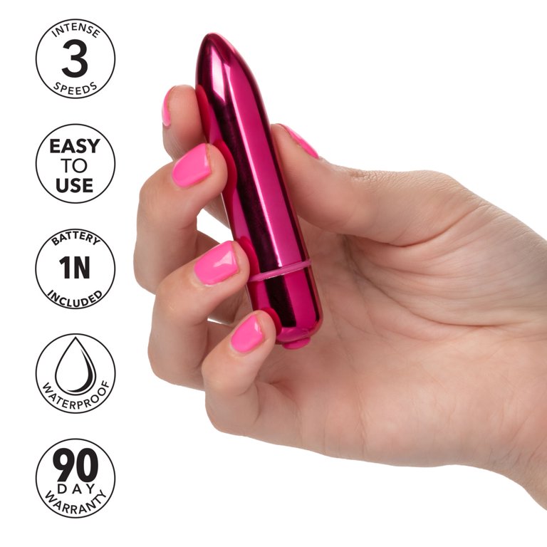 CalExotics High Intensity 3-Speed Quiet Bullet Vibrator - Walmart.com CalExotics High Intensity 3-Speed Quiet Bullet Vibrator - Walmart.com
