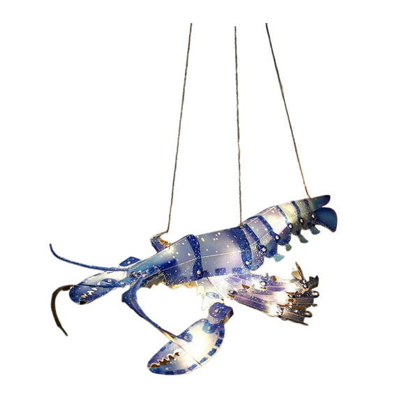 Sylvtty 3D Lobster DIY Hand-held Lantern Handcrafted Chinese Traditional Paper Lantern for Mid-Autumn Festival Chinese New Year Decoration