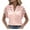 Pink, variant on Womens Blouses Fall 2025 Fall Tops 2025 Dressy for Work Western 3/4 Sleeve Shirts Plus Size White Blouse Plus Size Under Blazer
