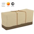 thumbnail image 1 of Bolsa de almacenamiento de coj铆n para patio 600D Cubierta de muebles de patio al aire libre resistente a la intemperie con asas de protecci贸n con cremallera, 1 of 2