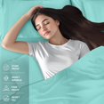 thumbnail image 4 of King Bed Sheet Set Piece Bedding Soft Brushed Microfiber Fabric Shrinkage & Fade Easy Care (), 4 of 8