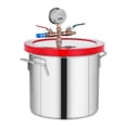 thumbnail image 3 of 2 Gallon Vacuum Chamber Controlled By 1.8CFM Vacuum Pump 9L 220ml Rotary ,Widely Use, 3 of 6