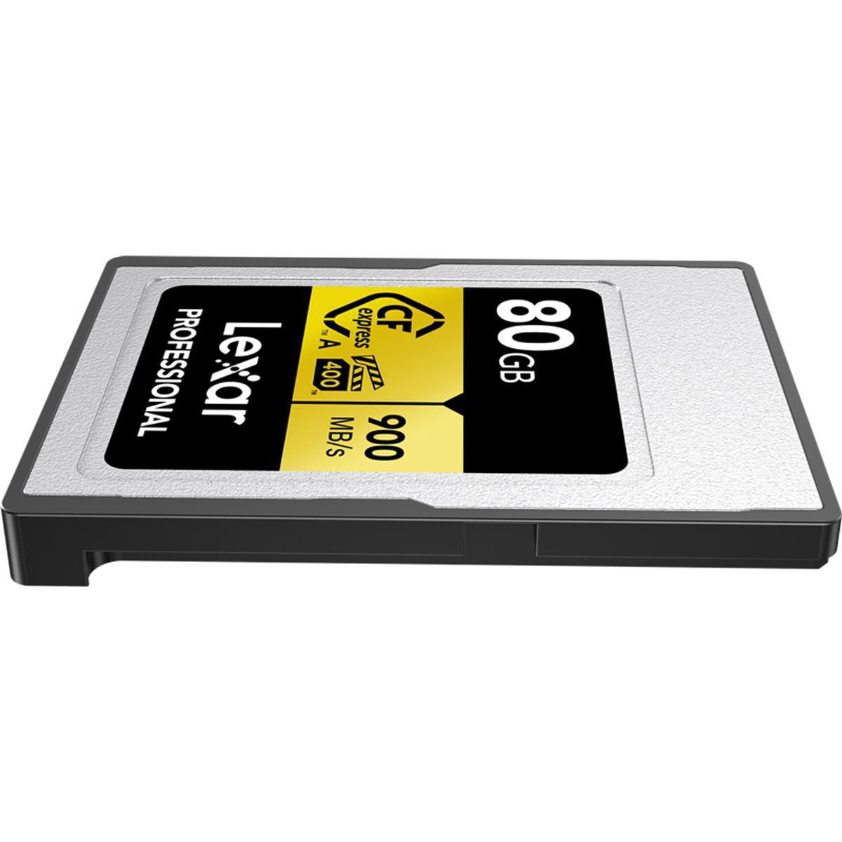 Lexar Gold Series Professional 80GB CFexpress Type-A Memory Card, 2-Pack