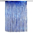 thumbnail image 6 of Efavormart 8ft Royal Blue Metallic Foil Fringe Curtain - Doorway and Party Backdrop Curtain for Wedding, Banquet Halls, Party, Restaurants, Photo Booth Decorations, 6 of 6