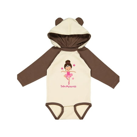 

Inktastic Ballerina Tutu Princess Gift Baby Girl Long Sleeve Bodysuit