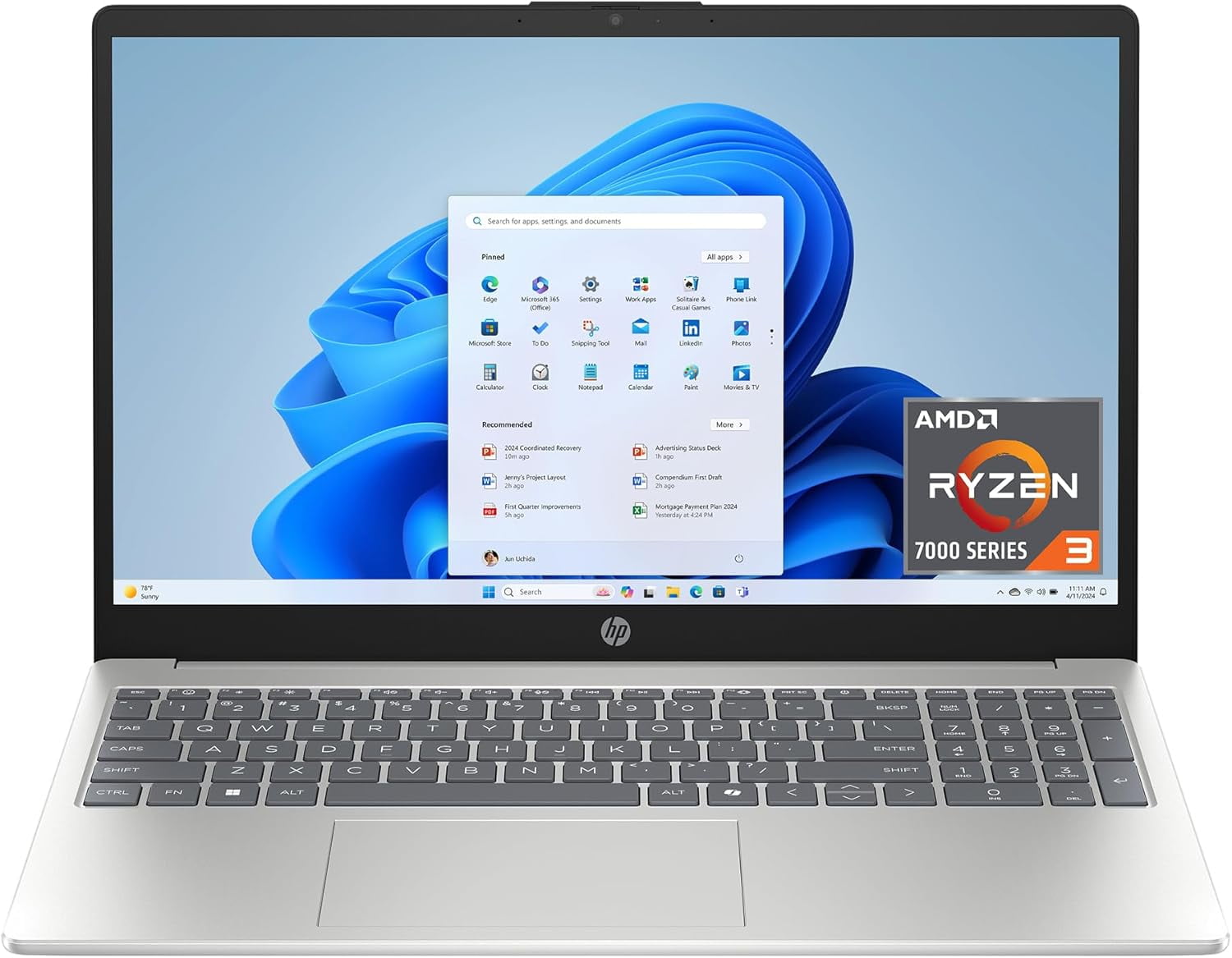 Windowsノート本体 HP Pavilion Ryzen5 5500U 16GB 512GB e38de282-ae87-411a-8ed3-