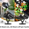 thumbnail image 2 of Proyector de Halloween Lurious, temporizador impermeable de doble cabezal, 2 of 7
