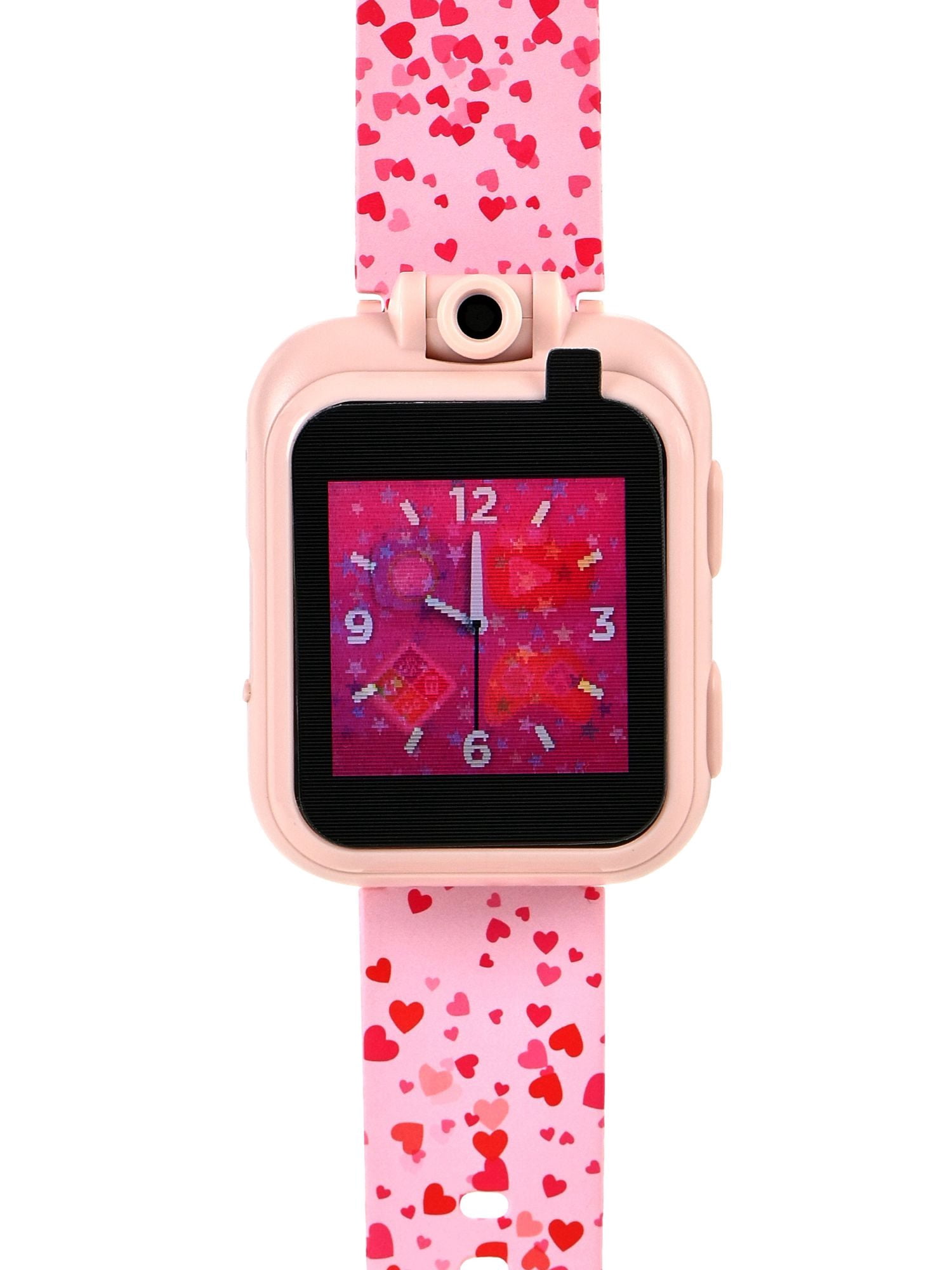 PlayZoom 2 Kids Girls Blush Hearts Smartwatch & Earbuds Set