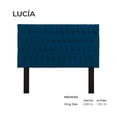 thumbnail image 2 of Cabecera Lucía Sansa King Size color Azul, 2 of 2