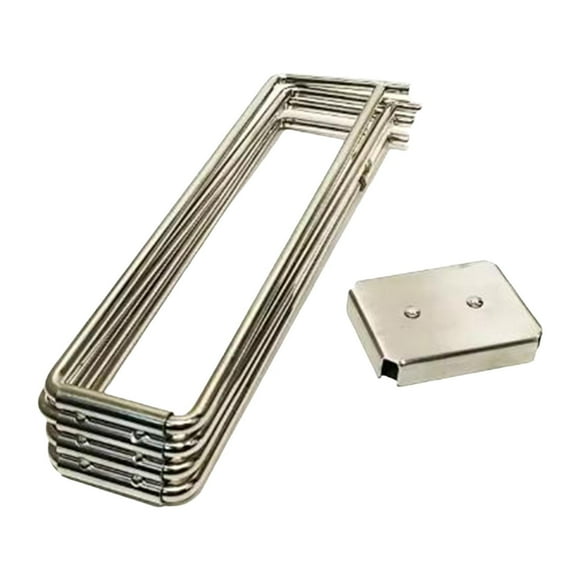 Soporte plegable para hielera, portaequipajes, soporte ligero para bolsas de basura, para hielera, para viajes, picnics, hogar y exteriores.