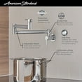 thumbnail image 3 of American Standard 4803.900 Studio S 4 GPM Wall Mounted Double-Jointed Pot Filler - Brushed, 3 of 6
