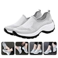 thumbnail image 4 of 1 par de zapatos deportivos de mujer zapatos de senderismo al aire libre zapatos de moda para correr (gris), 4 of 6