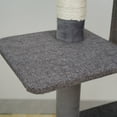 thumbnail image 4 of "Catry Minimalistic Contemporary Cat Tree - 49"", 5 Level, Large, Yara, Cat Activity Center with Plush Condo", 4 of 10