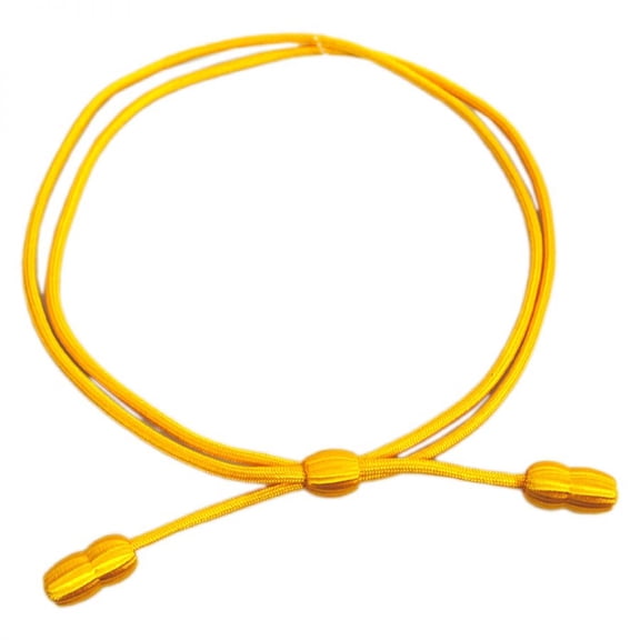 Acorns Hat Band - ADJUSTABLE - Yellow
