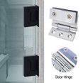 thumbnail image 4 of 1 Set Shower Room Hinge Wine Cabinet Clamp Practical Glass Door Clamp Hinge, 4 of 8