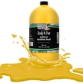 thumbnail image 1 of Pouring Masters Sunflower Yellow Acrylic Ready to Pour Pouring Paint - Premium 64-Ounce Pre-Mixed Water-Based - For Canvas, Wood, Paper, Crafts, Tile, Rocks and more, 1 of 4