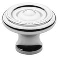 thumbnail image 2 of Baldwin 4646030 1.5 in. Rope Mushroom Cabinet Knob, Polished Brass, 2 of 7