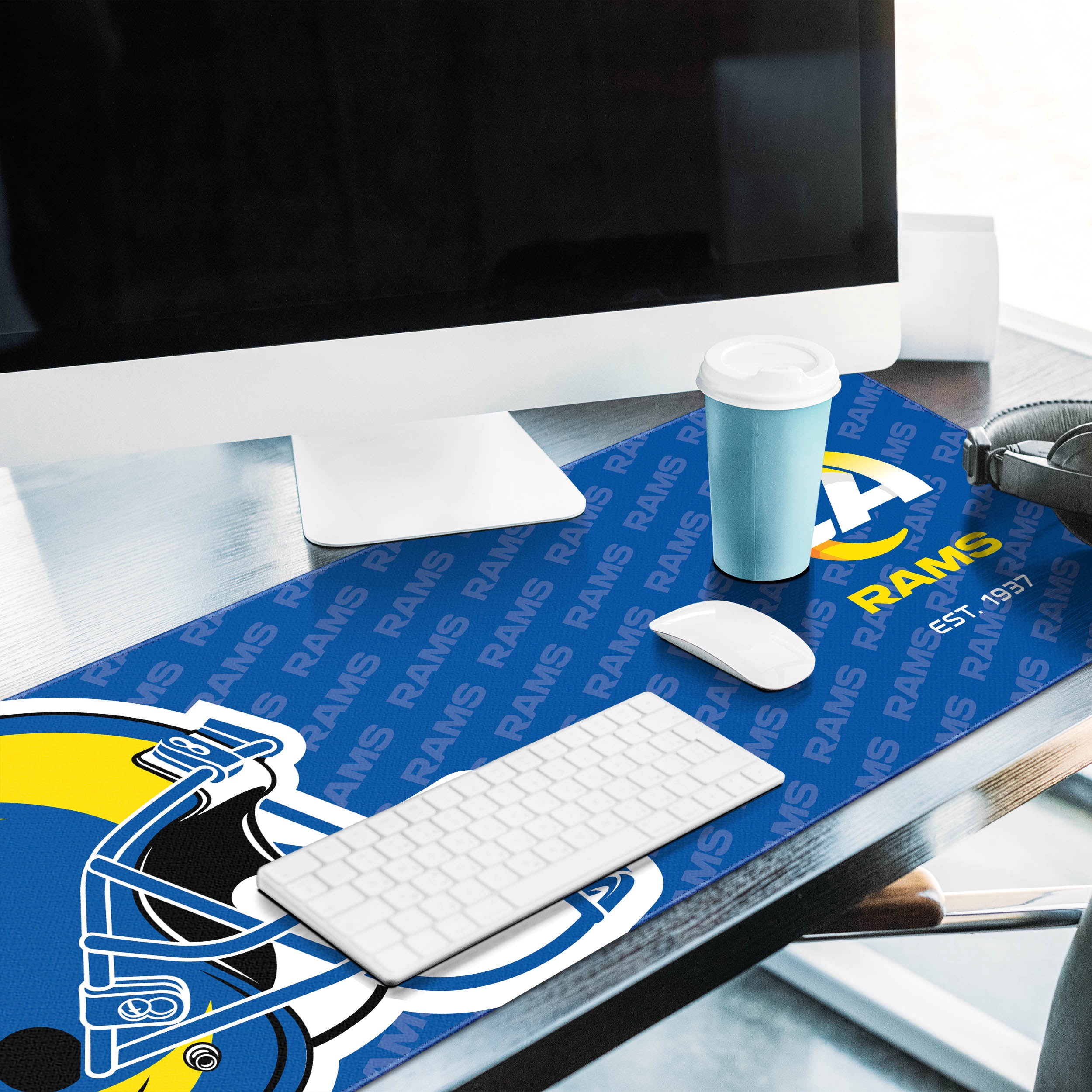 Los Angeles Rams Logo Series Desk Pad SMU