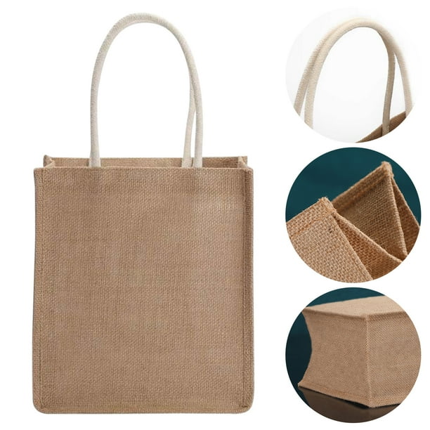 Blank best sale jute bags