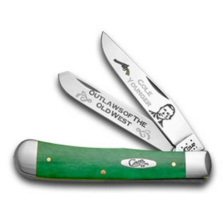 Case Xx Cole Younger Outlaw Of Old West Green Bone 1 500 Trapper