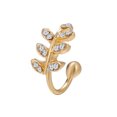 thumbnail image 1 of PVCS Fashion and Exquisite Oval Full Diamond Earrings Ear Clips, 1 of 1