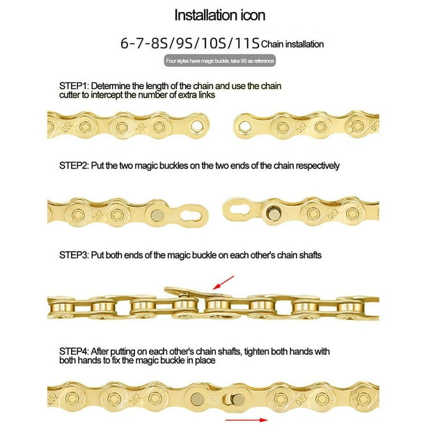 PENGXIANG Bike Chain 6/7/8 Speed Bicycle Chain Steel Hollow out