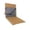 Deep Khaki, variant on Quzzie Beach Chair, Foldable Floor Chair, Lounger, Folding Chair with Backrest, Cover And Steel Frame for Adults, Garden, Travel, Hiking, Fishing, Poo Black