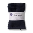 thumbnail image 5 of 5 Pack Bar Mop Towels, Cleaning Kitchen Dish Cloth, 100% Cotton, Machine Washable, Utility Dishcloth, Absorbant Multipurpose - 12x12 Inches, Variety Pack (Black, White, Red), 5 of 5