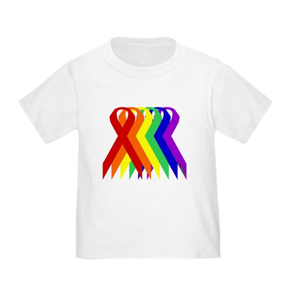 CafePress - Ribbons For All Toddler T Shirt - Cute Toddler T-Shirt, 100% Cotton
