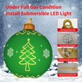 thumbnail image 2 of Balle Gonflable Extérieure de PVC A Mené Noël Décorée avec la Télécommande RGB pour des Décorations Extérieures de Cour, 2 of 6