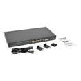 thumbnail image 4 of Eaton Tripp Lite series 16-Port Gigabit Ethernet Switch 10/100/1000Mbps, L2 Web-Smart Managed, 2 Dedicated Gigabit SFP Slots, 36 Gbps, Web Interface - Switch - smart - 16 x 10/100/1000 + 2 x Gigabit SFP - rack-mountable - AC 100 - 240 V, 4 of 5