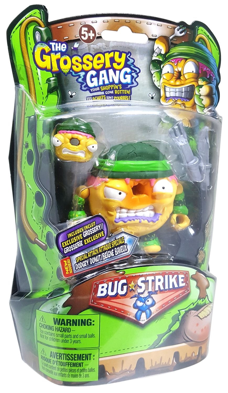 The Grossery Gang S4 Bug Strike Action Figures - DODGEY DONUT