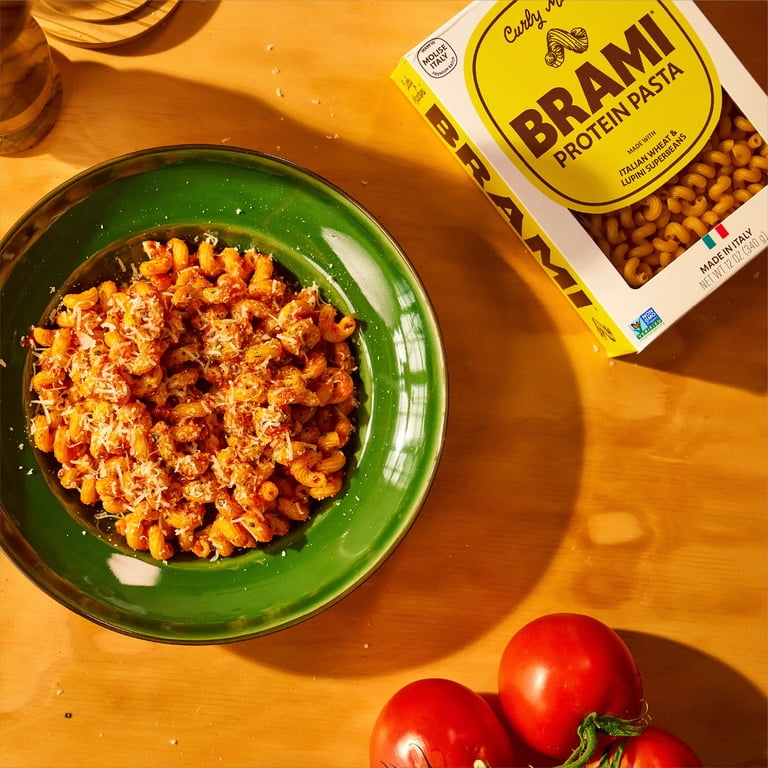 Brami High-Protein Lupini Bean Pasta - Low Carb, Keto-Friendly Italian Pasta | 6 Pack | Made In Italy