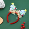 thumbnail image 1 of 2 piezas de diademas para árbol de Navidad, adornos para sombreros de Navidad, diademas navideñas, accesorios para el cabello, decoración, 1 of 5