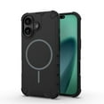 thumbnail image 1 of Case For iPhone 16 Plus [Compatible con la Funda Del Teléfono de Color Sólido con Protección Anticaída de Airbag de Grado Militar MagSafe], Negro, For iPhone 16 Plus, 1 of 6